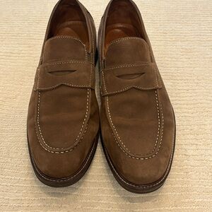 Johnston and Murphy Men’s suede loafers
